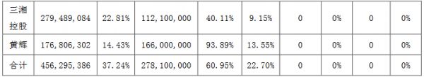 三湘印象：三湘控股解除质押3000万股公司股份 占总股本的2.45%-中国网地产