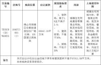 龙湖京兆联合体20.86亿斩获佛山顺德一宗商住用地,溢价率26.33?%