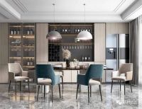 中国板材十大品牌精材艺匠家具板与酒柜相配!