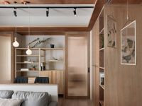 成都现代原木范装修实景图,细节的精致处理让家更美