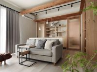 成都现代原木范装修实景图,细节的精致处理让家更美