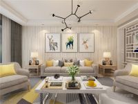 楼房装修样板房,别找了!三室两厅135平现代风超美,有气质