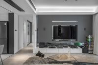 180㎡改善型住宅,时尚的现代风,质感又利索丨成都装修设计