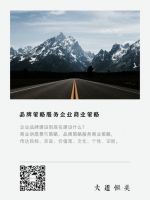 大道恒美品牌管理：品牌策略服务企业的商业策略