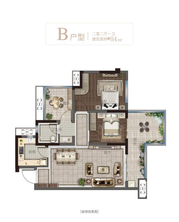 贵阳当代拾光里ΜΟΜΛ建面约84-110㎡住宅即将发售-中国网地产