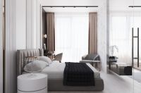 58平小户型现代轻奢风,设计师让空间扩大一倍丨成都装修设计