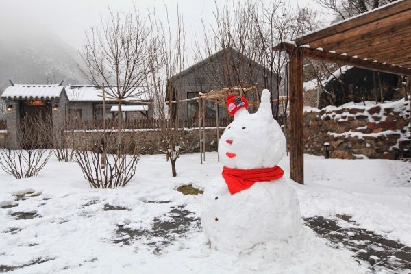 初雪后，北京大山深处的“网红”民宿等客来-中国网地产