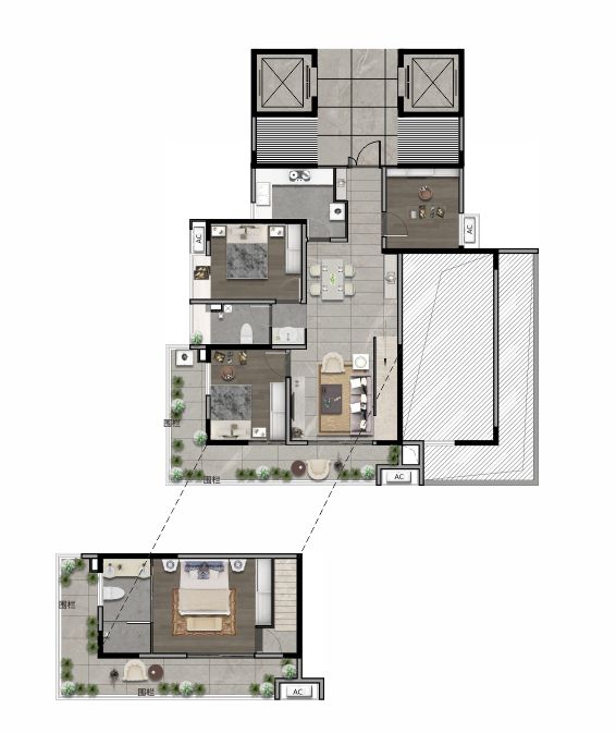 贵阳远洋万和世家建面约110-210㎡森林环幕跃层开启全城预约-中国网地产