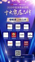 重磅发布！大信家居荣获2020消费者信赖十大橱柜品牌
