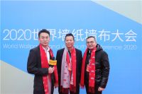 金佰利董事长鲁金州&芮德纺织总经理许峰华：参与盛会不留遗憾 墙布窗帘品牌化当先