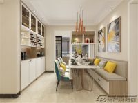 时代俊园130m²现代风格装修丨在家里享受温馨的暖意阳光