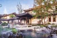 安吉蓝城春风十里平地中式建筑 精装合院 售楼处电话 地址价格
