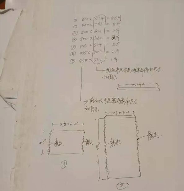  柏先生向商家提供的产品要求图纸