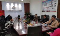 中国建筑防水协会副会长陈岳/副秘书长尚华胜一行带队走访城荣防水与中核北研