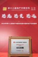 合生创展荣膺品牌影响力企业奖|品牌持续升级 多元稳健发展