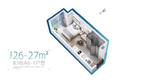 首付30万起，成为“网红酒店”房东！都荟天地城建面约26㎡公寓正在加推！-中国网地产