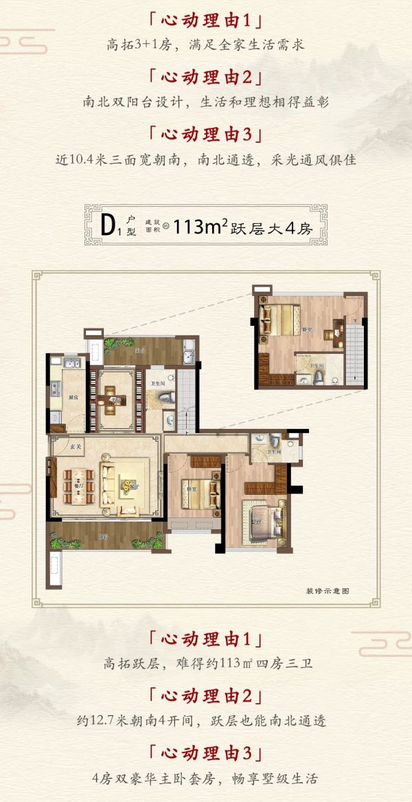 贵阳建发央著约78㎡学校三房，日供只要80元-中国网地产