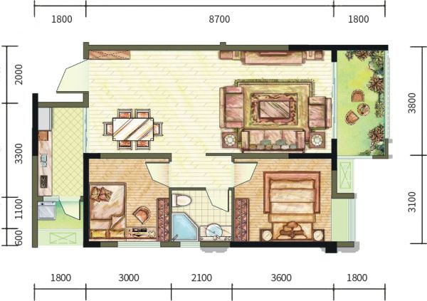 贵阳银海元隆熙府建面约87㎡刚需小户型助您实现“安家”梦-中国网地产