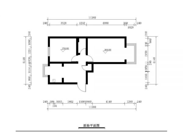 88平米现代风格两居室装修案例