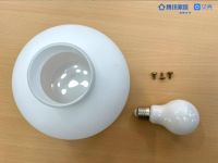 白玉磨砂,无二造型,宜美雪人系列吸顶吊灯上市