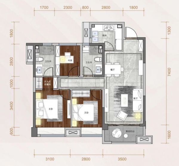 贵阳花语墅建面约67-125㎡板式带装住宅全城销售中-中国网地产