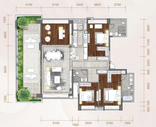 贵阳花语墅建面约67-125㎡板式带装住宅全城销售中-中国网地产