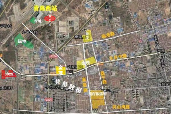 绿地等获得西海岸29.7万㎡地块，其中17万㎡人才公寓位于张家楼-中国网地产