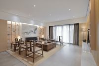 龙口启晟装饰:海岸华府新中式装修效果图