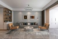 98m²现代简约之家,充满年轻时尚感