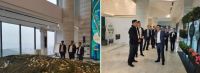 华远集团兼华远地产董事长王乐斌赴渝与重庆市江津区政府领导会面座谈