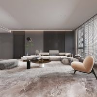 成都140平现代极简设计,灰色系轻奢范,90后的改善型新家