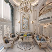 极致奢华|360㎡复式欧式古典,仿佛置身欧式古典城堡的视觉盛