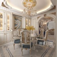 极致奢华|360㎡复式欧式古典,仿佛置身欧式古典城堡的视觉盛