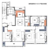 这些逆天的100多平四房户型，我给99分！