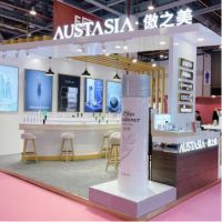 傲之美携5大品牌亮相2021中国化妆品创新展!现场火爆