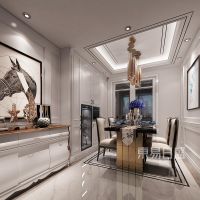 196㎡欧式风格|像最经典的黑胶唱片值得我们去推敲