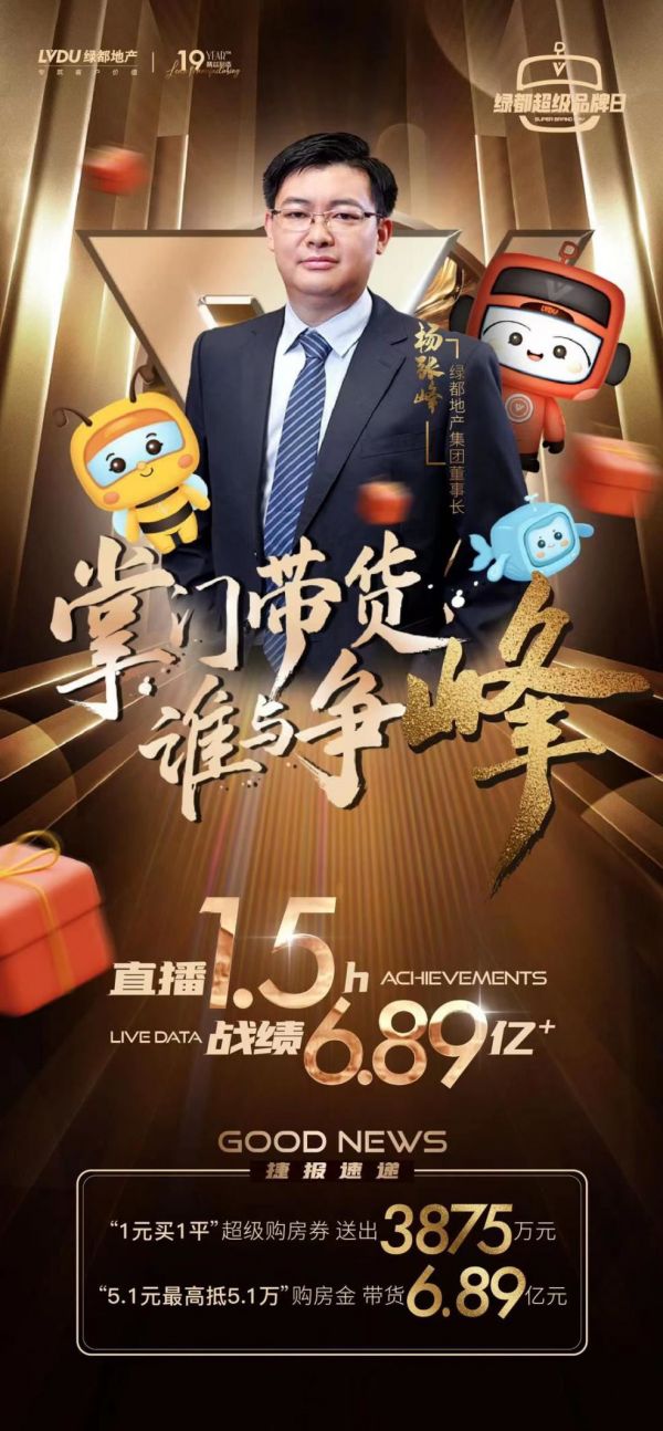 “地产界宝藏男孩”绿都超级品牌日实力宠粉