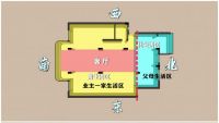 第一次听说这格局叫“婆媳”户型，互不打扰又互相照应 ，很赞