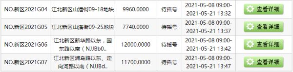 南京市江北新区8宗地块达到上限价 将于5月22日摇号-中国网地产