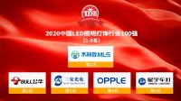 木林森第一!公牛第二!大照明“2020百强榜”强势放榜引关注