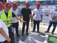 东方雨虹出席商丘市管理标准化、绿色建筑、绿色施工观摩会