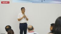 众大咖探展2021广州建博会 畅聊TATA木门倡导的生活方式