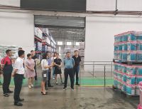 安康市住建局局长段平安一行考察咸阳东方雨虹生产研发物流基地