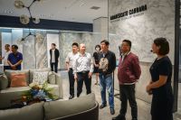 中国家居品牌联盟郭山辉主席一行莅临参观指导