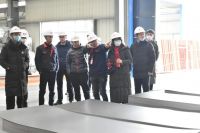2021年上半年国内知名地产企业莅临和乐门业参观掠影