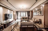 简约线条构建“方正空间”，139㎡的新中式雅致新家
