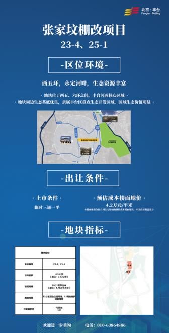 丰台10宗高品质地块将于2022年入市 附地块详情