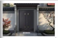 复杂与极简交织相融,云智星智能门打造“高颜值”入户门