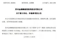 周十条丨室内装修材料产品抽检 13%不合格、金螳螂起诉恒大…