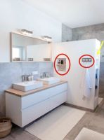 卫生间如何增加收纳 除了柜体之外还可利用这道墙